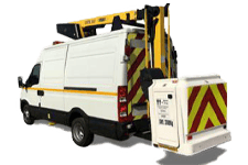 Van Hire Portsmouth - 12.5M Cherry Picker 3.5T - Van hire Portsmouth